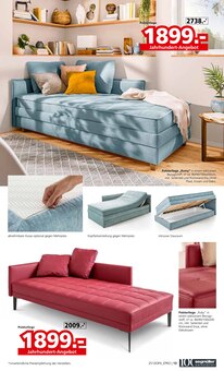 Sitzmöbel im aktuellen Segmüller Prospekt (Augsburg) Sitzmöbel im Segmüller Prospekt "100 Jahre Segmüller Werkstätten" mit 14 Seiten (Augsburg)