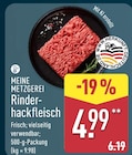 Rinderhackfleisch von Meine Metzgerei im aktuellen ALDI Nord Prospekt