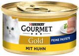 Gold oder Perle Katzennahrung Angebote von Gourmet bei REWE Moers für 0,49 €