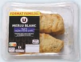 Filet de merlu fish and chips - U en promo chez Super U Filet de merlu fish and chips - U dans le catalogue Super U