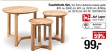 Couchtisch-Set Angebote bei Opti-Wohnwelt Fulda für 99,00 €