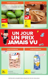 Prix et réduction Soupline dans le prospectus Carrefour en cours Offre Soupline dans le catalogue Carrefour du moment à la page 4