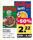 Cerealien von Kellogg's für 2,22 € bei Netto mit dem Scottie im Angebot Cerealien von Kellogg's im aktuellen Netto mit dem Scottie Prospekt