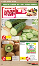 Fruits Et Légumes Angebote im Prospekt "34% EN AVANTAGE CARTE SUR UNE SÉLECTION DE PRODUITS" von Intermarché auf Seite 3