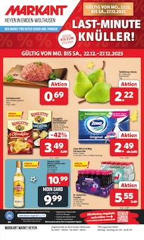 Havana Club im Markant Nordwest Prospekt "DER MARKT FÜR GUTES ESSEN UND TRINKEN" mit 16 Seiten (Emden)