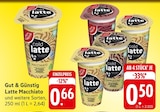 Latte Macchiato im Angebot bei EDEKA in Pforzheim Latte Macchiato Angebote von Gut & Günstig bei EDEKA Pforzheim für 0,50 €