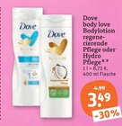 Body love Bodylotion von Dove im aktuellen tegut Prospekt für 3,49 €