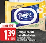 Aktuelles Feuchte Toilettentücher Angebot bei EDEKA in Bielefeld ab 1,39 €