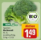 Bio Broccoli Angebote von REWE Bio bei REWE Dreieich für 1,49 €