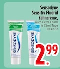 Sensitiv Fluorid Zahncreme im EDEKA Prospekt Sensitiv Fluorid Zahncreme von Sensodyne im aktuellen EDEKA Prospekt für 2,99 €