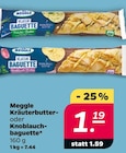 Kräuterbutter- oder Knoblauchbaguette Angebote von Meggle bei Netto mit dem Scottie Bautzen für 1,19 €