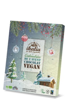 CALENDRIER DE L’AVENT ADULTE VEGAN - NaturéO à Saint-Herblain CALENDRIER DE L’AVENT ADULTE VEGAN en promo chez NaturéO Saint-Herblain à 9,99 €