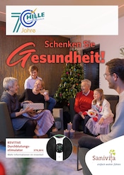 Aktueller Hille GmbH Sanitätshaus- Orthopädietechnik Sanitätshaus Prospekt in Niefern-Öschelbronn und Umgebung, "Schenken Sie Gesundheit!" mit 6 Seiten, 13.11.2024 - 31.01.2025