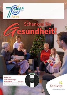 Aktueller Hille GmbH Sanitätshaus- Orthopädietechnik Prospekt "Schenken Sie Gesundheit!" Seite 1 von 6 Seiten für Mühlacker