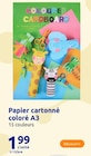 Papier cartonné coloré A3 en promo chez Action Besançon à 1,99 €