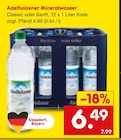 Mineralwasser Classic von Adelholzener im aktuellen Netto Marken-Discount Prospekt für 6,49 €
