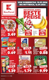 Kaufland Prospekt "Hier bin ich richtig", 66 Seiten, 10.09.2026 - 10.09.2026 Aktueller Kaufland Prospekt, "Hier bin ich richtig", mit Angeboten der Woche, gültig von 10.09.2026 bis 10.09.2026