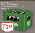 Aktuelle Erdinger Angebote bei GLOBUS in Trier Aktuelles Helles Angebot bei GLOBUS in Trier ab 15,99 €