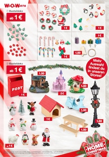 Weihnachtsdeko im Woolworth Prospekt "Aktuelle Angebote" mit 86 Seiten (Aachen)