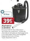 Aspirateur à cendres en promo chez LaMaison.fr Pontchâteau à 39,99 €