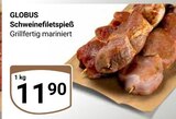Schweinefiletspieß im Angebot bei GLOBUS in Frechen Schweinefiletspieß Angebote von Globus bei GLOBUS Frechen für 11,90 €