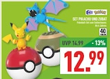 Set Pikachu und Zubat Angebote von Mega Pokémon bei Marktkauf Bielefeld für 12,99 €