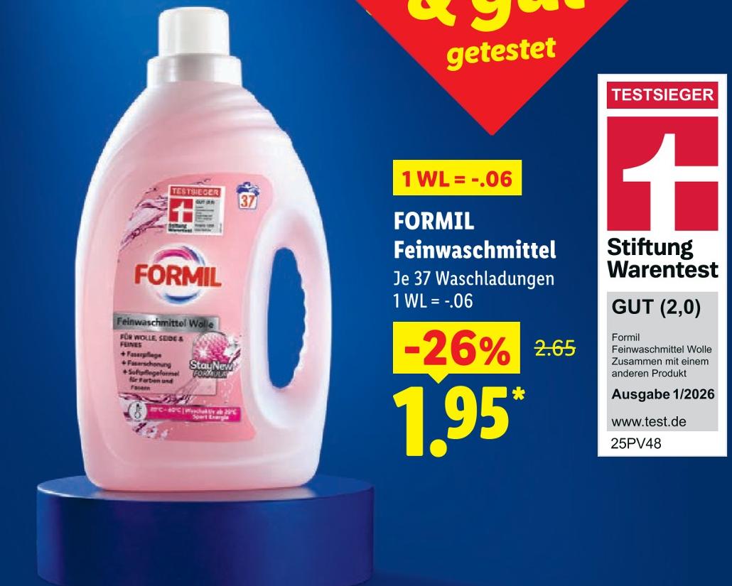 Feinwaschmittel Wolle