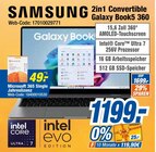 2in1 Convertible Galaxy Book5 360 von SAMSUNG für 1.199,00 € bei expert im Angebot 2in1 Convertible Galaxy Book5 360 von SAMSUNG im aktuellen expert Prospekt