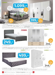 Boxspringbett im aktuellen XXXLutz Möbelhäuser Prospekt (Essen) Boxspringbett im XXXLutz Möbelhäuser Prospekt "junges wohnen." mit 20 Seiten (Essen)