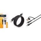 SUR TOUS LES CÂBLES DE CHARGE POUR TÉLÉPHONE - POSS en promo chez Carrefour Rillieux-la-Pape