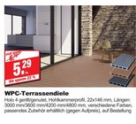 WPC-Terrassendiele Angebote bei bauSpezi Erlangen für 5,29 €