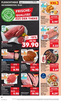 Rindfleisch im Kaufland Prospekt "Aktuelle Angebote" mit 52 Seiten (Karlsruhe)