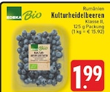 EDEKA - Kulturheidelbeeren Angebot im Prospekt Kulturheidelbeeren bei EDEKA im Prospekt "" für 1,99 €