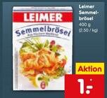 Semmelbrösel von Leimer für 1,00 € bei Netto Marken-Discount im Angebot Semmelbrösel von Leimer im aktuellen Netto Marken-Discount Prospekt