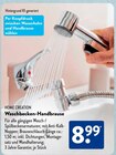 Waschbecken-Handbrause im ALDI SĂD Prospekt Waschbecken-Handbrause von HOME CREATION im aktuellen ALDI SĂD Prospekt fĂŒr 8,99 âŹ
