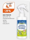 Geruchs- & Fleckenentfernerspray im Müller Prospekt Geruchs- & Fleckenentfernerspray von Bactador im aktuellen Müller Prospekt für 4,55 €