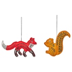 Baumschmuck 2-tlg. Tiere Angebote von VINTERFINT bei IKEA Finsterwalde für 4,99 €