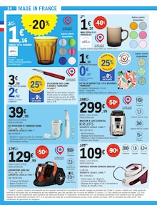 Promo Vaisselle Jetable dans le catalogue E.Leclerc du moment à la page 24