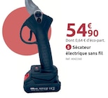 Mr.Bricolage Ajaccio - Promo Sécateur électrique sans fil Promo Sécateur électrique sans fil à 54,90 € dans le catalogue Mr.Bricolage à Ajaccio