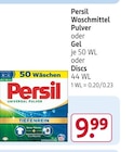 Waschmittel Pulver oder Gel oder Discs von Persil im aktuellen Rossmann Prospekt