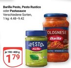 Pesto im Angebot bei GLOBUS in Halle Pesto Angebote von Barilla bei GLOBUS Halle für 1,79 €