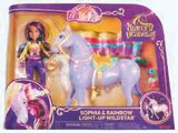 Licorne à fonctions 28 cm Wildstar + poupée 24 cm L'ECOLE DES LICORNES en promo chez Hyper U Lens à 42,99 €