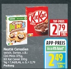 Cini Minis von Nestlé für 2,49 € bei EDEKA im Angebot Cini Minis von Nestlé im aktuellen EDEKA Prospekt