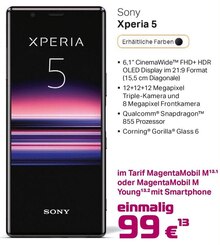 Smartphone Xperia 5 bei A-Team Mobilfunk-Concept GmbH in Frechen Smartphone Xperia 5 im Angebot bei A-Team Mobilfunk-Concept GmbH Frechen für 99,00 €
