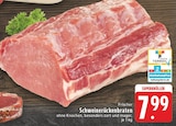 Aktuelles Frischer Schweinerückenbraten Angebot bei EDEKA in Bielefeld ab 7,99 €