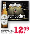 Pils im Angebot bei E center in Baden-Baden Pils Angebote von Krombacher bei E center Baden-Baden für 12,49 €