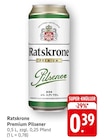 Premium Pilsener bei EDEKA im Sternenfels Prospekt für 0,39 €