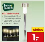 LED Solarleuchte im Angebot bei Netto Marken-Discount in Baden-Baden LED Solarleuchte Angebote von Living Garden bei Netto Marken-Discount Baden-Baden für 1,00 €