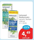 Badezusatz von tetesept im aktuellen budni Prospekt
