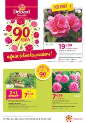 Catalogue Jardineries & Animaleries Delbard en cours à Sault-lès-Rethel et alentours, "90 ans à faire éclore les passions !", 8 pages, 26/02/2025 - 09/03/2025